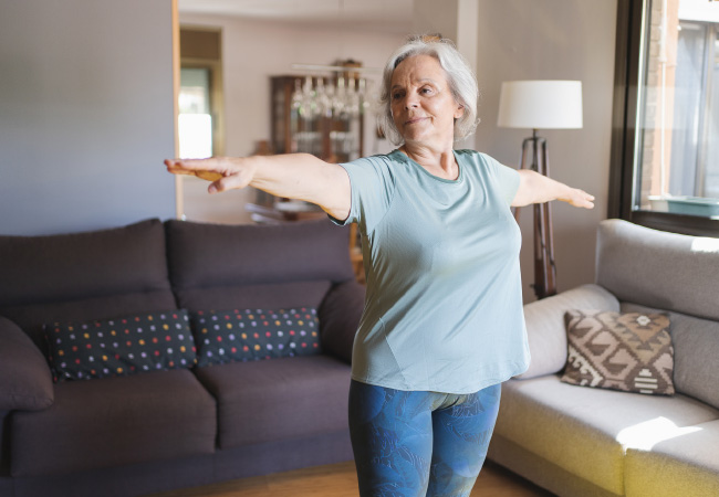 FIVE SIMPLE TIPS FOR IMPROVING YOUR BALANCE